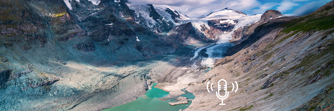 Gletscher, Schmelzen, Alpen, Erderwärmung