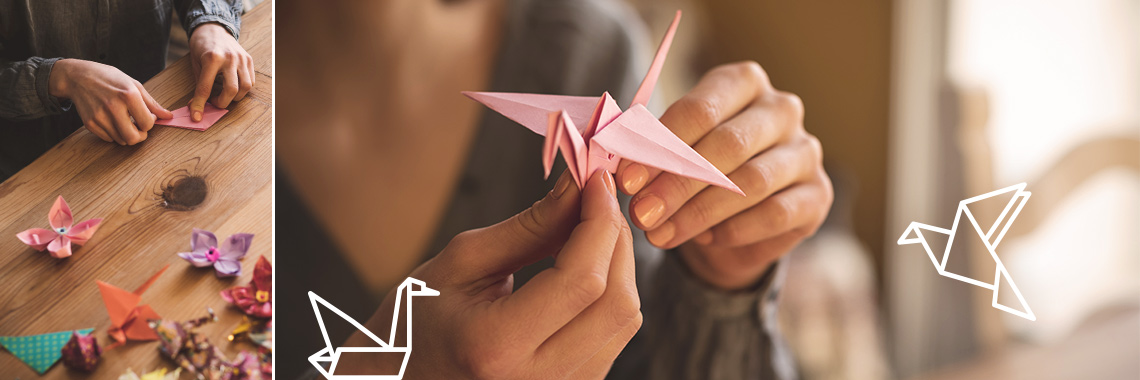 Origami, japanische Bastelkunst